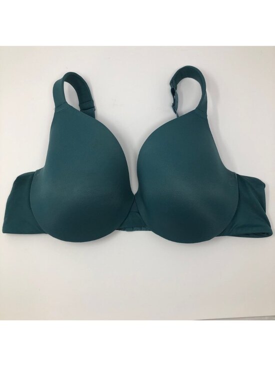 Cacique Other - Cacique Lightly Lined Full Coverage Bra Size 42C Teal Blue